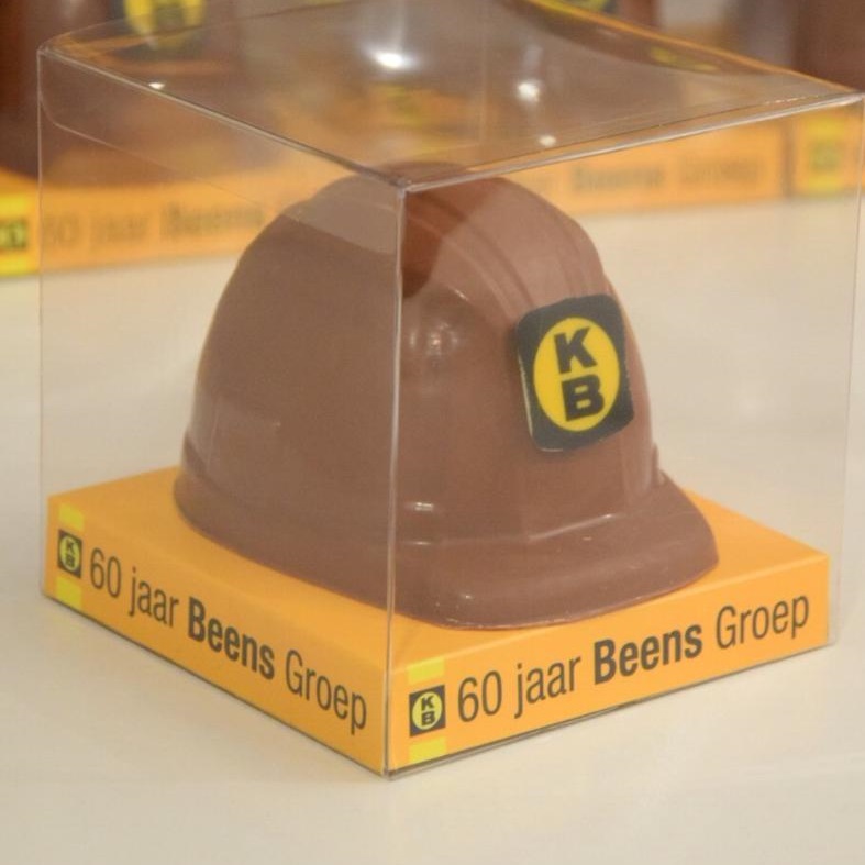 Chocolade relatiegeschenk bouwbedrijf Beens